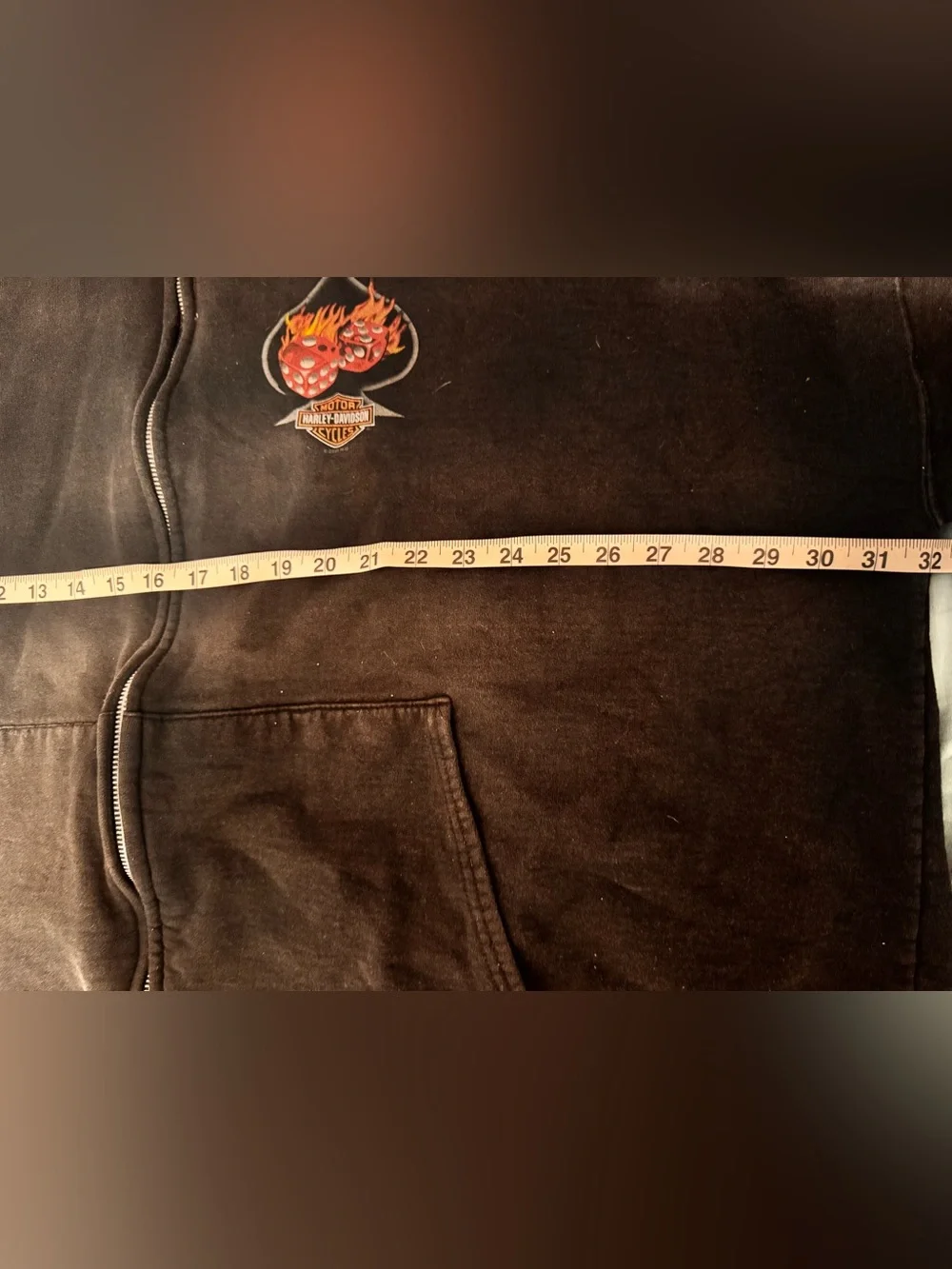 Vintage Harley Davidson Zip Jacket